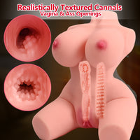 Free Shipping Sex Toy Male Masturbator, Adult Sex Toys with 3D Realistic Textured, Pocket Pussy And Tight Anus Sex Stroker, Sex Doll Adult Sex Toy for Men, Men's Pocket Pussy Blowjob Stroker Anal Play