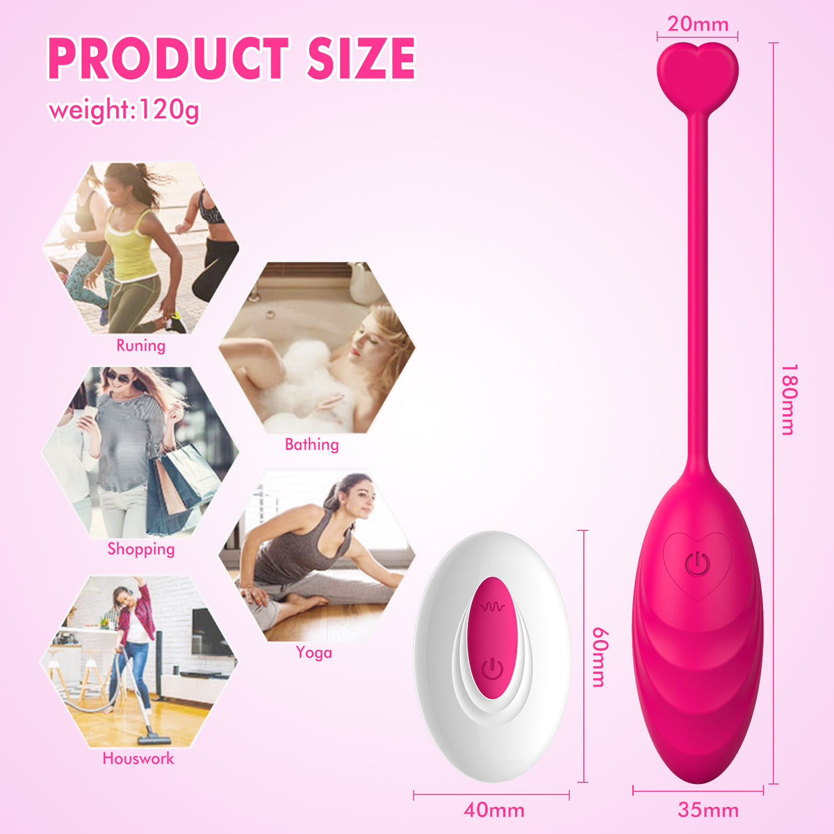 Free Shipping 10 Powerful Vibrations Wearable Panty Vibrator Toy - Remote Control G-Spot Vibrator, Clitoral Stimulator Adult Sex Toy for Women and Couples