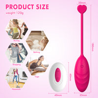 Free Shipping 10 Powerful Vibrations Wearable Panty Vibrator Toy - Remote Control G-Spot Vibrator, Clitoral Stimulator Adult Sex Toy for Women and Couples